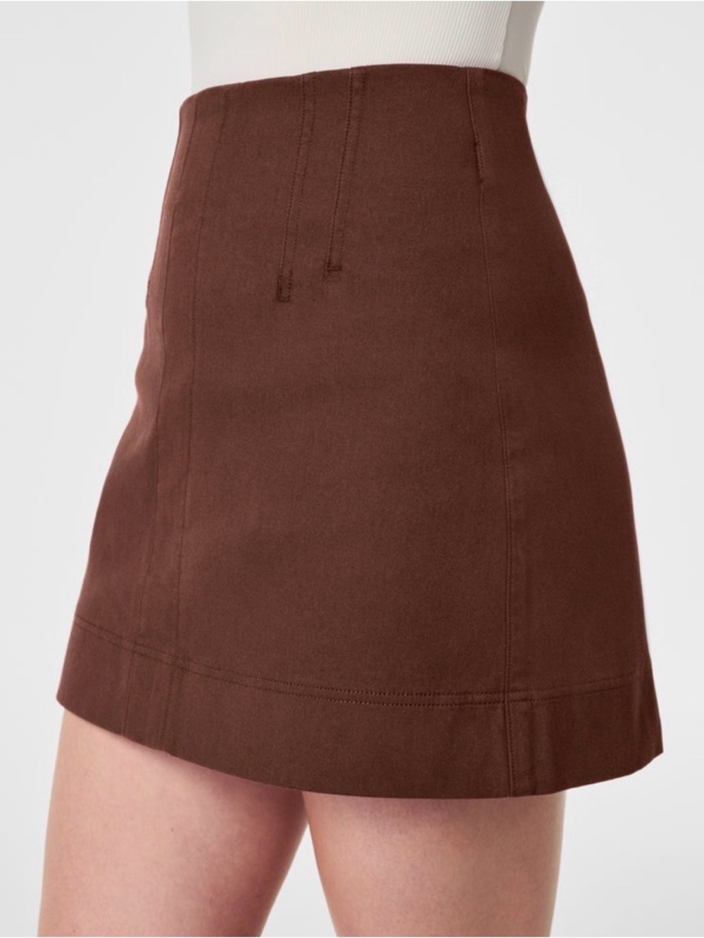SPANX Brown Mini Skirt